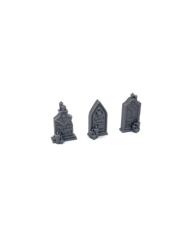 Graveyard Tombstones (x6)