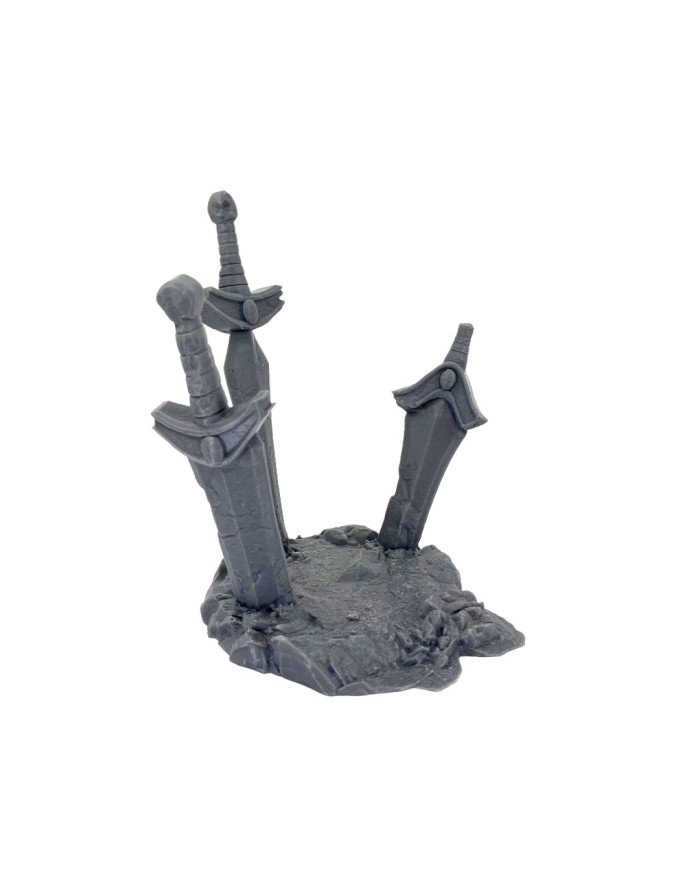 Mega Stone Swords Sculpture