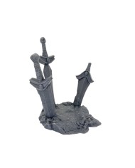 Mega Stone Swords Sculpture
