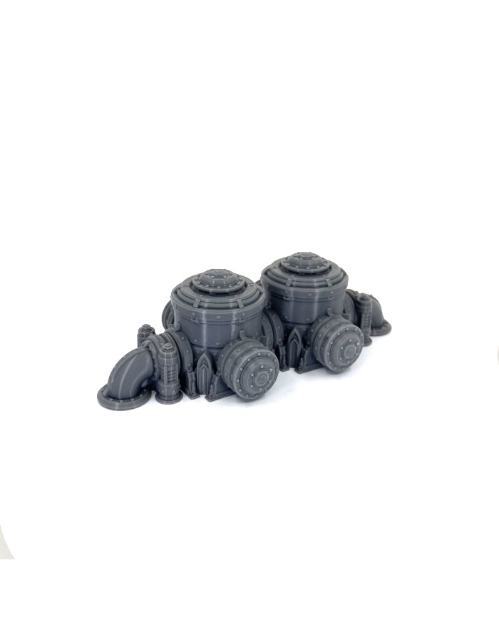 Silos y Tanques Grimdark - Set A