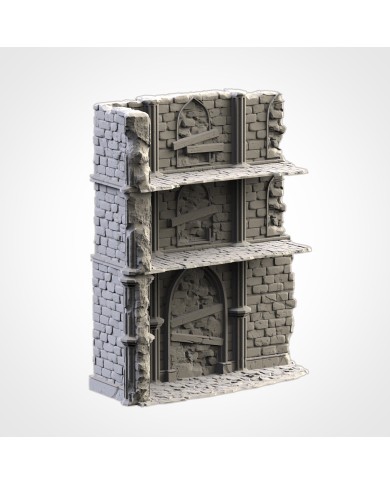 Temple Ruins (9"x4") - A
