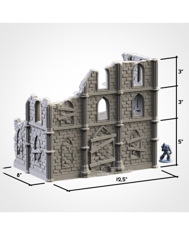 Ruinas del Templo (12,5"x8")