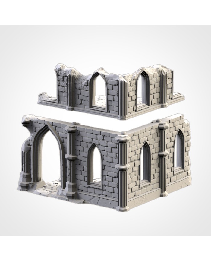 Temple Ruins (9"x8")