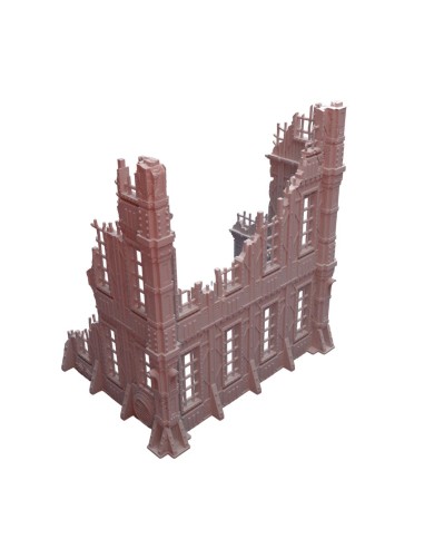 Grimdark Tertius Three-Story Ruin - A