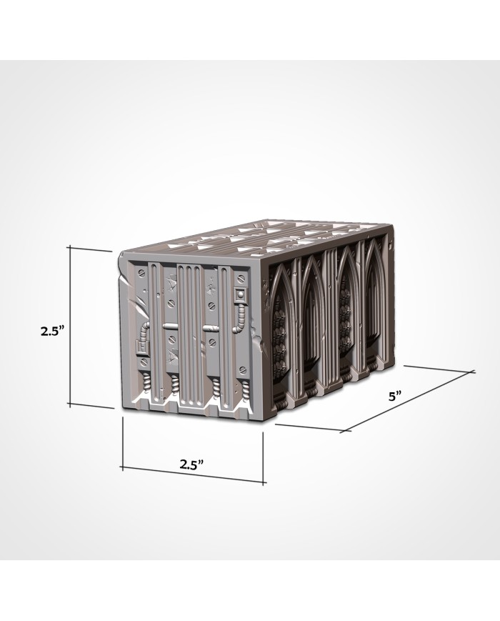 WTC 40K Foldable Terrain Cathedral  Bundle - 10E|Txarli Factory|Terrainandminis