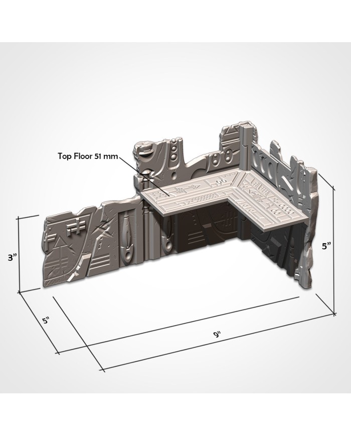Txarli Factory|Eldar WTC 40K Terrain Official Foldable Bundle - 10E|Terrainandminis