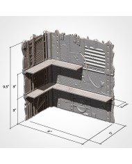 Terrainandminis|Txarli Factory|Escenografia WTC 40K Orco Plegable Oficial - 10ª Edición