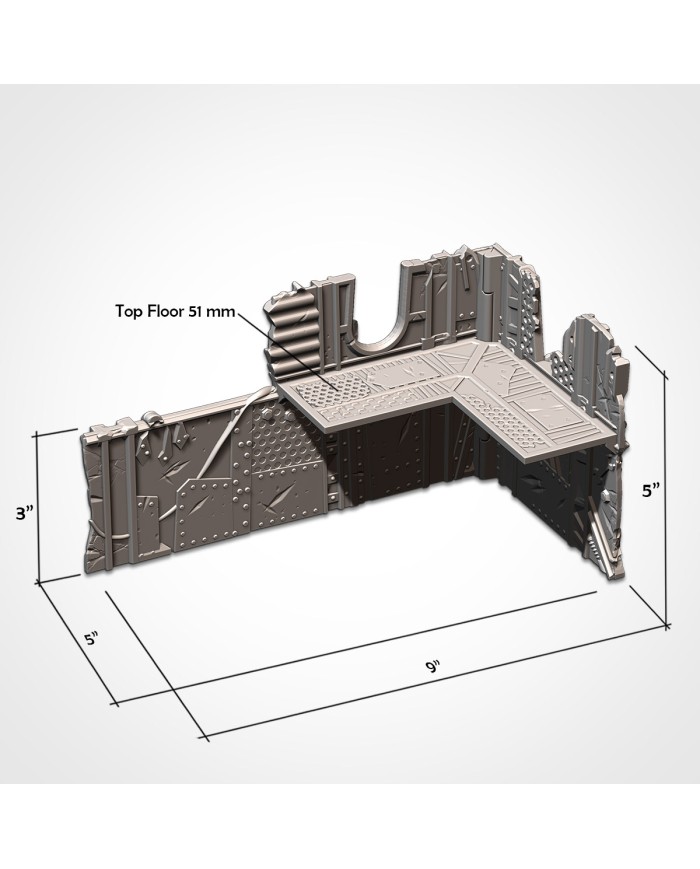 Terrainandminis|Orc WTC 40K Terrain Official Foldable Bundle - 10E|Txarli Factory
