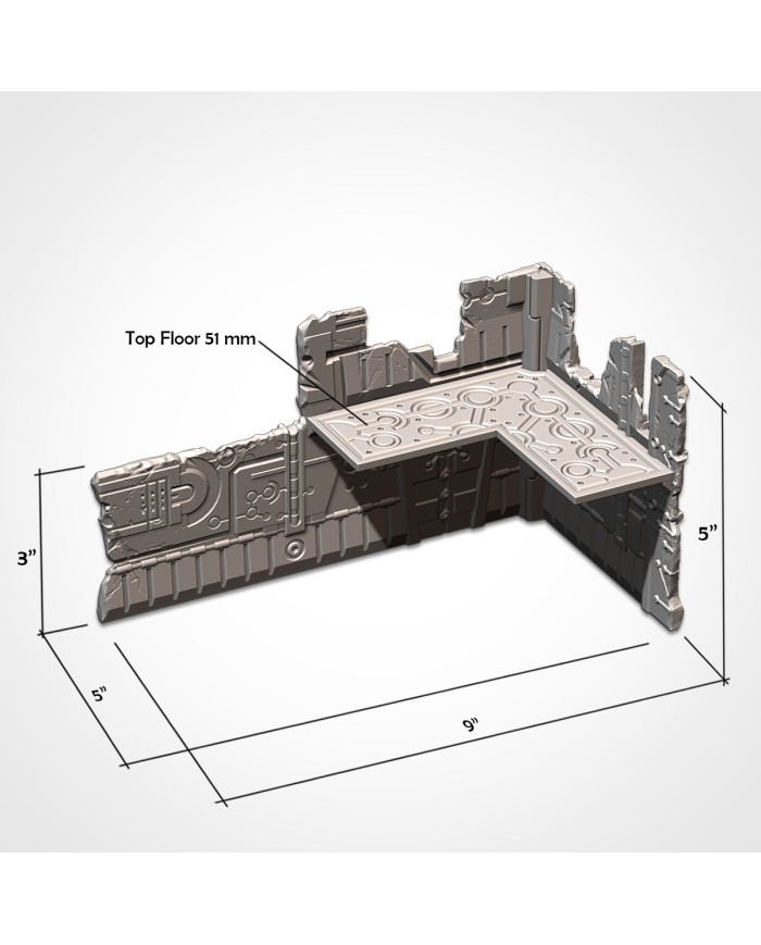 Necromaton WTC 40K Terrain Official Foldable Bundle - 10E|Terrainandminis|Txarli Factory