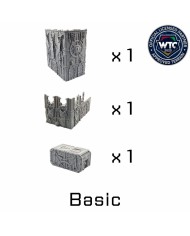 WTC 40K Chaos Terrain Foldable Bundle - 10E|Terrainandminis|Txarli Factory