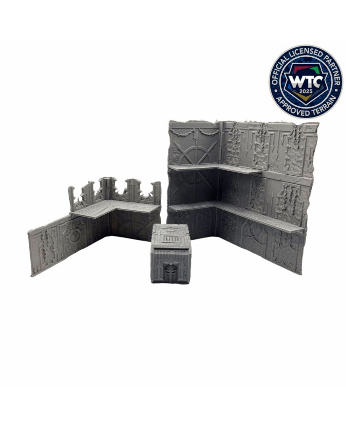 WTC 40K Chaos Terrain Foldable Bundle - 10E|Txarli Factory|Terrainandminis