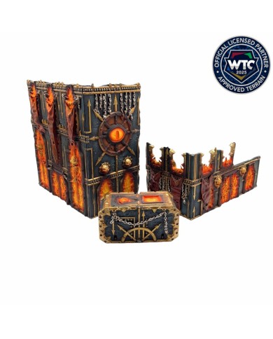 WTC 40K Chaos Terrain Foldable Bundle - 10E