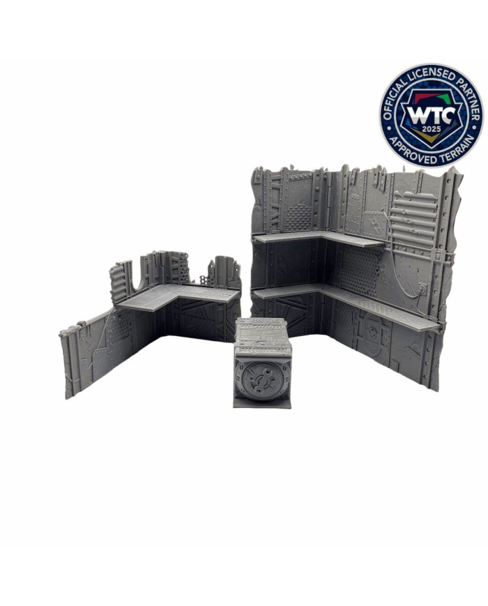 Escenografia WTC 40K Orco Plegable Oficial - 10ª Edición|Terrainandminis|Txarli Factory