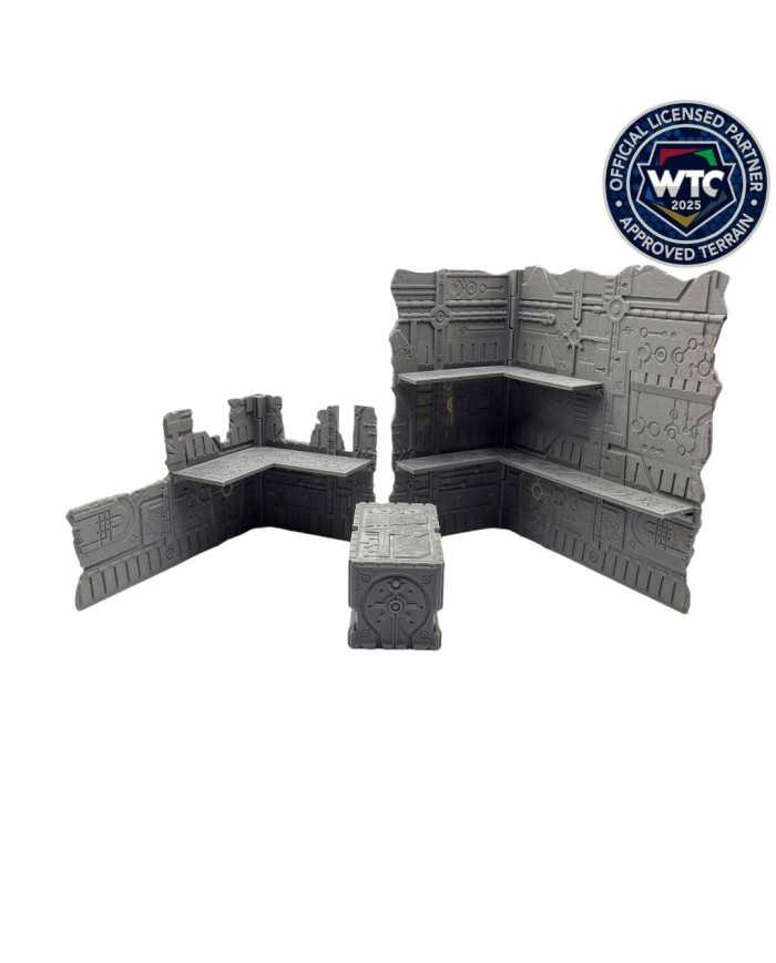Escenografia WTC 40K Necromaton Plegable Oficial - 10ª Edición|Txarli Factory|Terrainandminis
