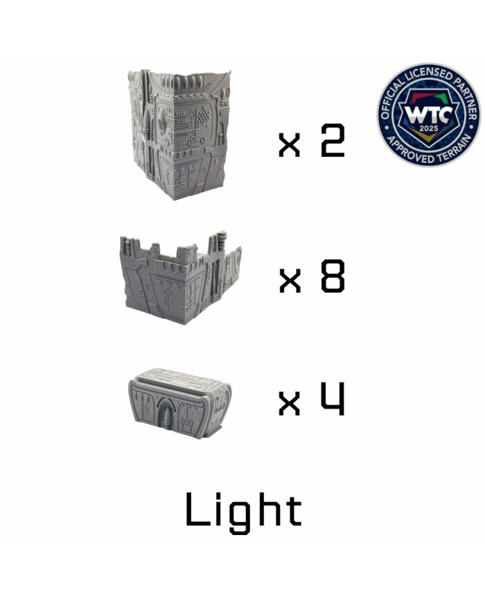 Escenografia WTC 40K Eldar Plegable Oficial - 10ª Edición|Terrainandminis|Txarli Factory