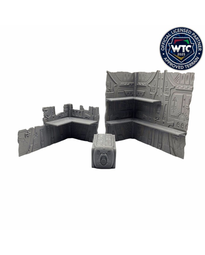 Escenografia WTC 40K Eldar Plegable Oficial - 10ª Edición|Txarli Factory|Terrainandminis