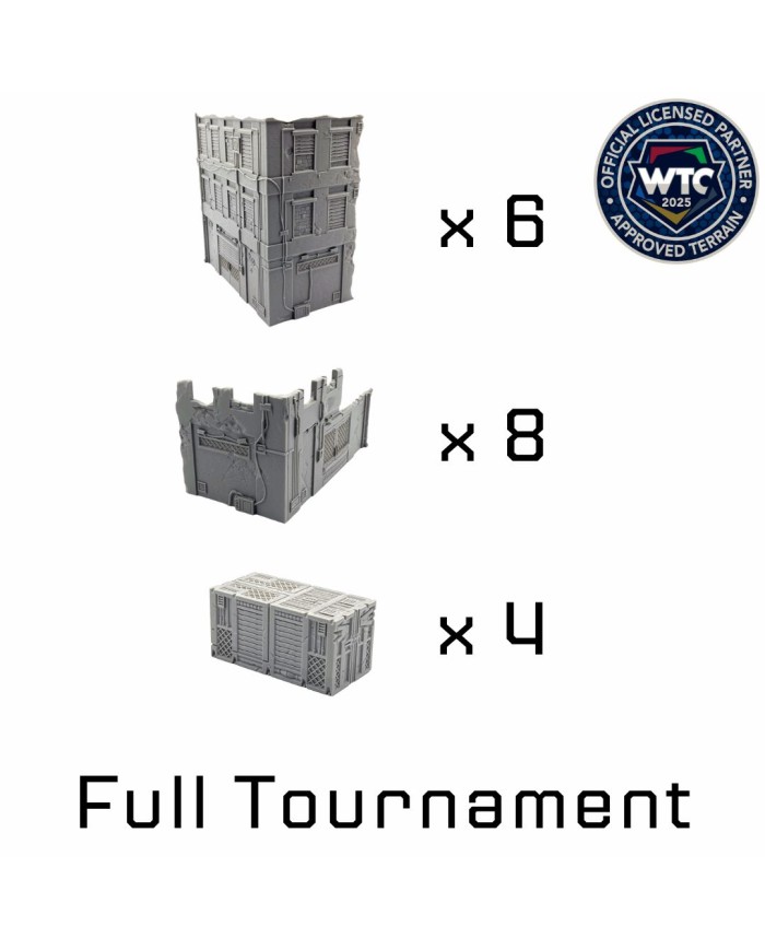 Escenografia WTC 40K Oficial Plegable 10ª Ed - Soviet|Terrainandminis|Txarli Factory