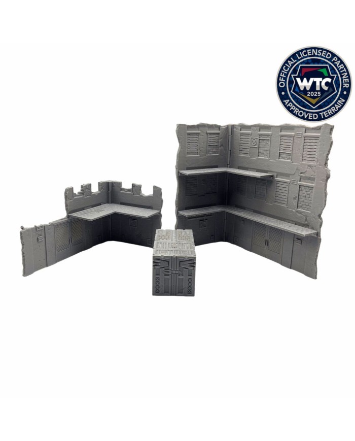Escenografia WTC 40K Oficial Plegable 10ª Ed - Soviet|Txarli Factory|Terrainandminis