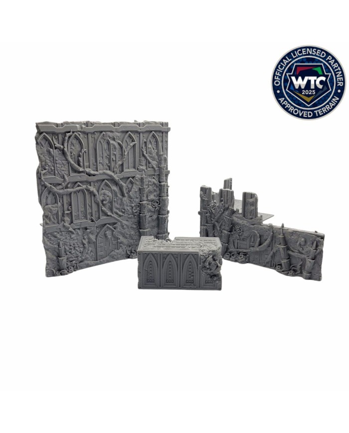 Escenografia WTC 40K Plegable de Nidos - 10ª Edición|Txarli Factory|

















Escenografia WTC 40K plegable en lote con estilo de Infección Xeno. Gracias al sistema de plegado de los edificios podrás guardar la escenografia 40K ocupando el menor espacio posible.
Además, los pisos son desmontables ofreciendo varias ventajas:

Pisos intercambiables con otra escenografia 40K
Listo para futuros cambios en las dimensiones del piso del WTC 40K Tiranidos compatible.
Sistema rígido en edificaciones una vez ensamblado
Pisos completamente horizontales
Experiencia de juego mejorada (puedes quitar los pisos si te molestan mientras juegas)

Escenografia WTC 40K plegable diseñada por Txarli Factory™, que es Licensed Terrain Partner de WTC 40K 10ª Edición, disponible en varias versiones.

Este Set WTC 40k Tiranidos compatible incluye los siguientes elementos de escenografia:

Set WTC 40K - opción de Torneo completo
6 edificios de 3 pisos
8 edificios de 2 pisos
4 contenedores de envío

Set WTC 40K - opción Ligera
2 edificios de 3 pisos
8 edificios de 2 pisos
4 contenedores de envío

Set WTC 40K - opción Mediana
4 edificios de 3 pisos
6 edificios de 2 pisos
4 contenedores de envío

Set WTC 40K - opción Pesada
6 edificios de 3 pisos
4 edificios de 2 pisos
4 contenedores de envío

Set WTC 40K - opción Básica
1 edificio de 3 pisos
1 edificio de 2 pisos
1 contenedor de envío

Las dimensiones de estos artículos cumple la norma de escenografia WTC 40K, siendo las siguientes:
Edificio de 3 pisos: 9"x5"x9,5"
Edificio de 2 pisos: 9"x5"x5"
Contenedor: 5"x2,5"x2,5"

Escenografia WTC 40K plegable hecha con Bioplástico (PLA+) en escala de 28mm/32mm. 
Todos los elementos vienen sin pintar y puede requerir montaje.
Terrain And Minis es un vendedor autorizado con licencia comercial de Txarli Factory™.













WTC 40k es un torneo mundial de Warhammer 40K organizado por World Team Championship. Puede resolver sus dudas sobre disposición en la mesa de juego escenografía de WTC 40k en WTC 40K Rules.

Esta escenografia 40K no está afiliada ni respaldada por Games Workshop o cualquiera de sus filiales y es compatible con todos los juegos de mesa Grimdark en escala 28mm/32mm, como por ejemplo Grimdark Future, Trench Crusade, Warhammer 40K , WTC 40K Tiranidos o Warmachine

Escenografía de Warhammer 40K puede adquirirla en la tienda Warhammer™ de Games Workshop.












