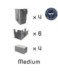 Escenografia WTC 40K Industrial Plegable - 10ª Edición|Terrainandminis|Txarli Factory
