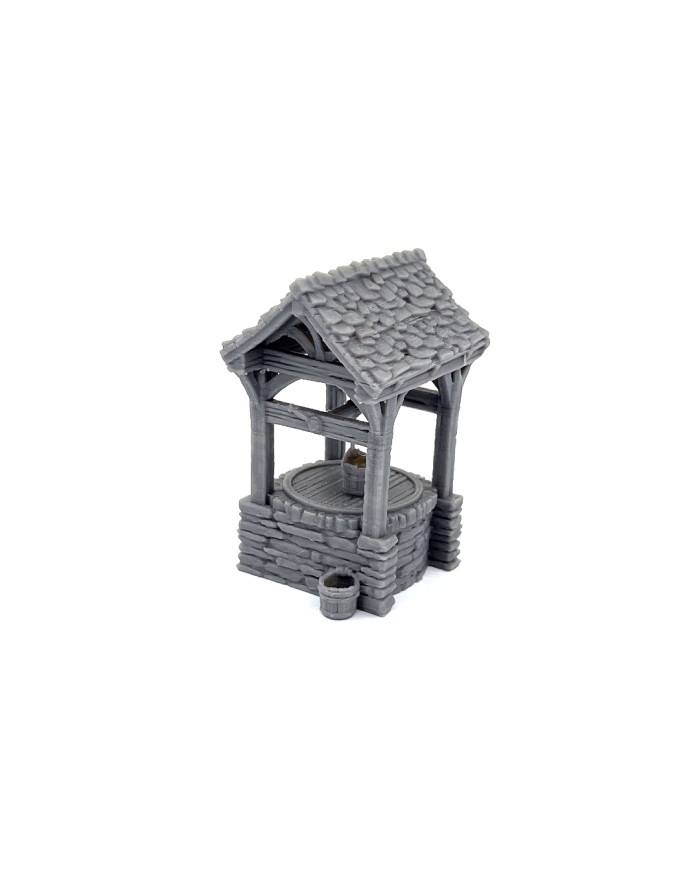 Waterwell with Roof|Terrainandminis|3DLayeredscenery