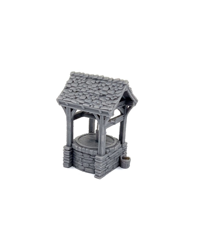Waterwell with Roof|Terrainandminis|3DLayeredscenery