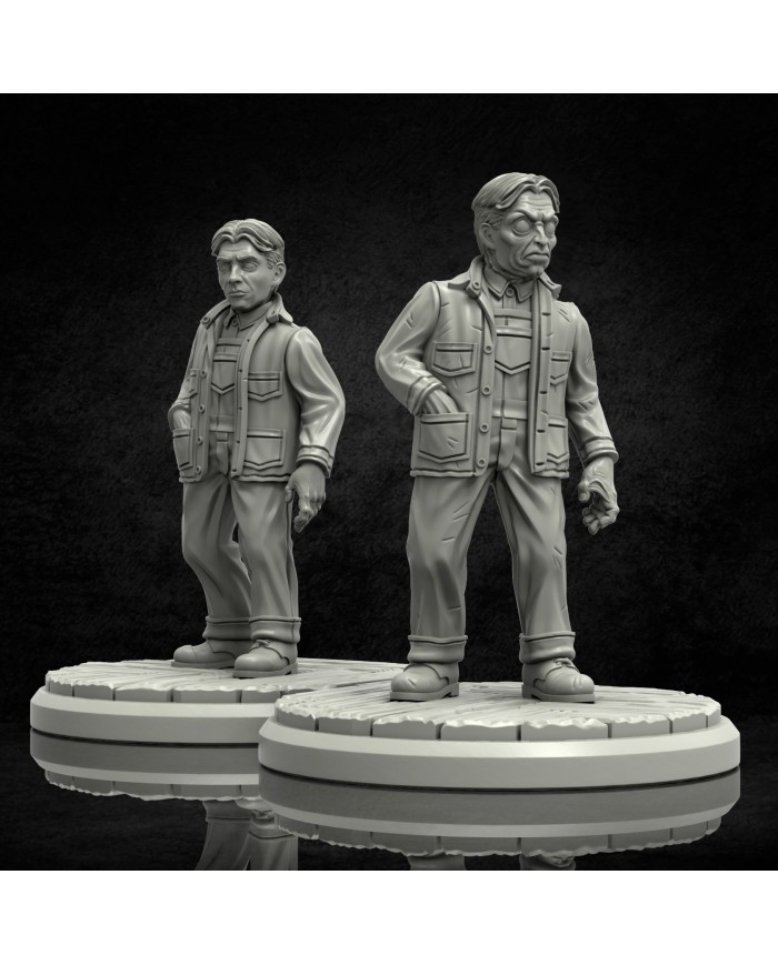 Habitante Humano e Híbrido - 2 minis