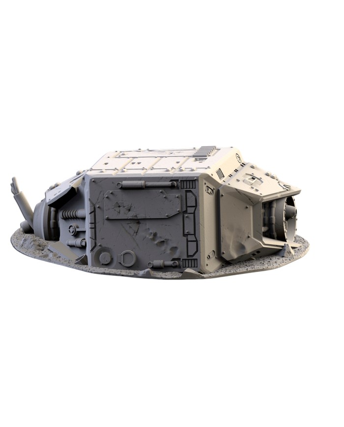 Destroyed Walker Terrain|Txarli Factory