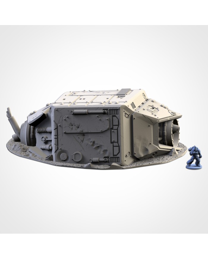Destroyed Walker Terrain|Txarli Factory