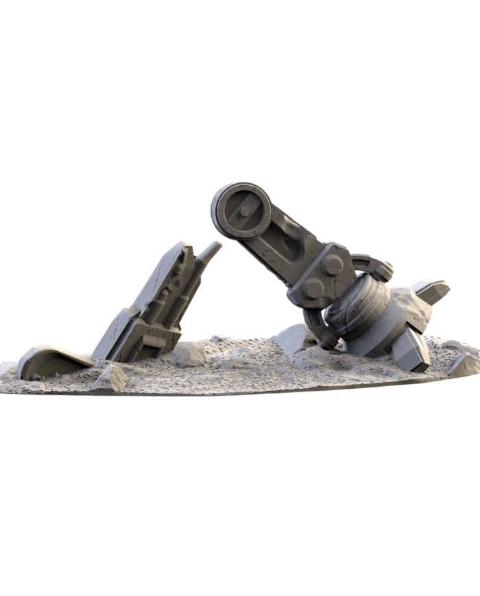 Destroyed Walker Leg Terrain - D|Txarli Factory