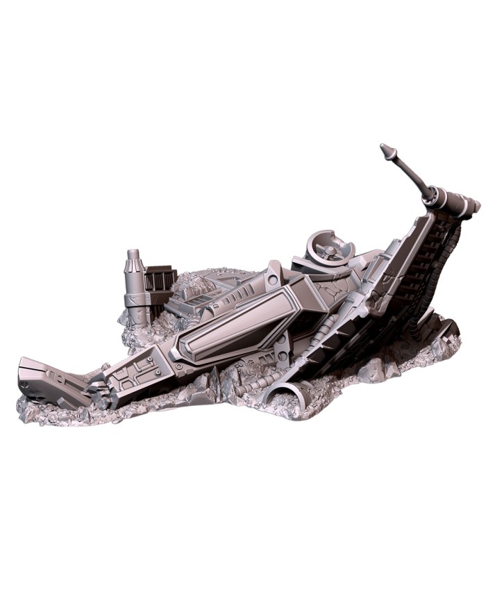 Crashed Spaceship - A|Txarli Factory