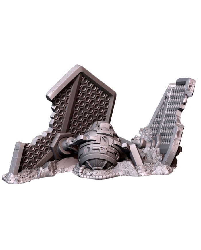 Crashed Spaceship - C|Txarli Factory