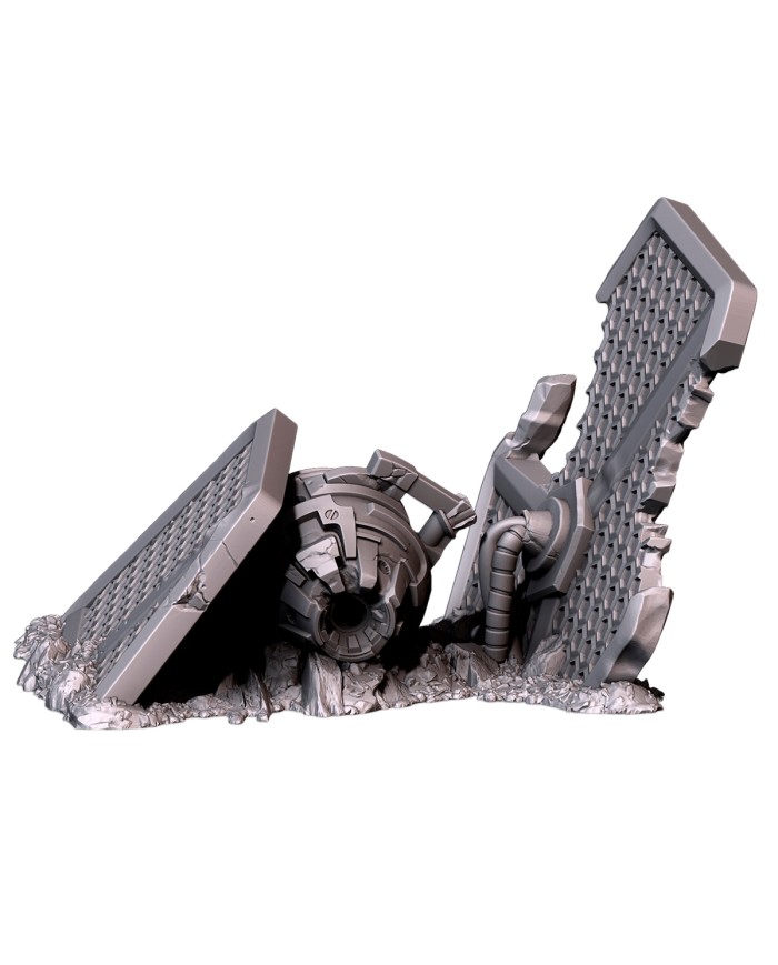 Crashed Spaceship - D|Txarli Factory