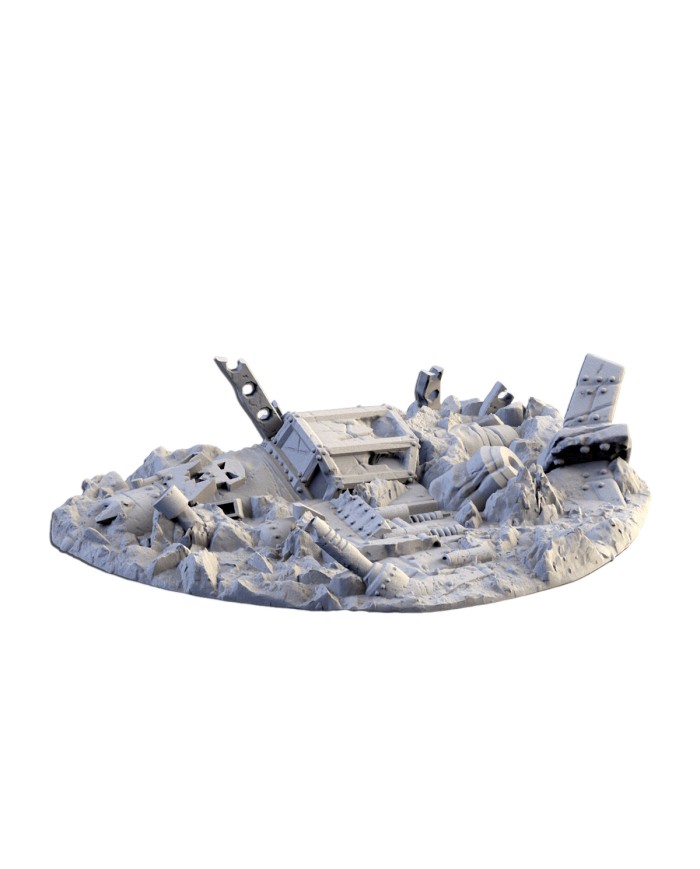 Crashed Orc Spaceship - B|Txarli Factory