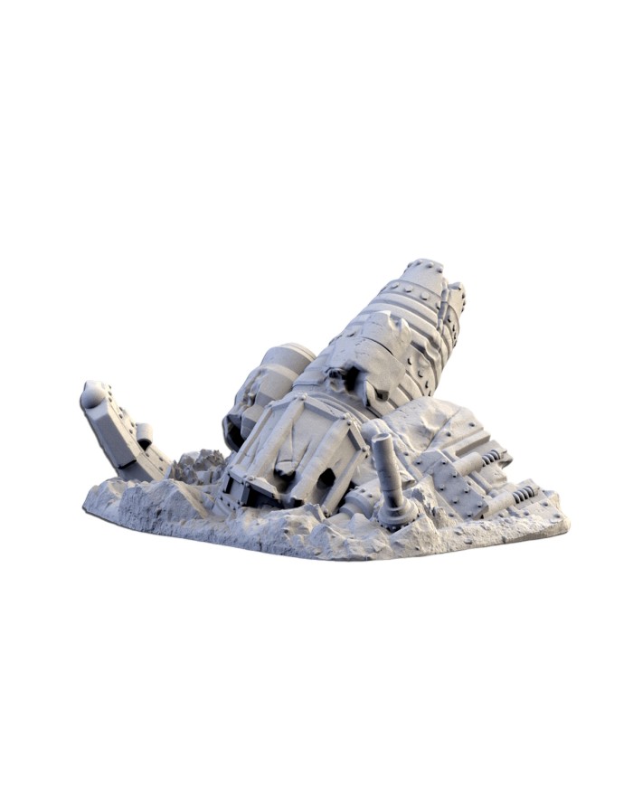Crashed Orc Spaceship - C|Txarli Factory