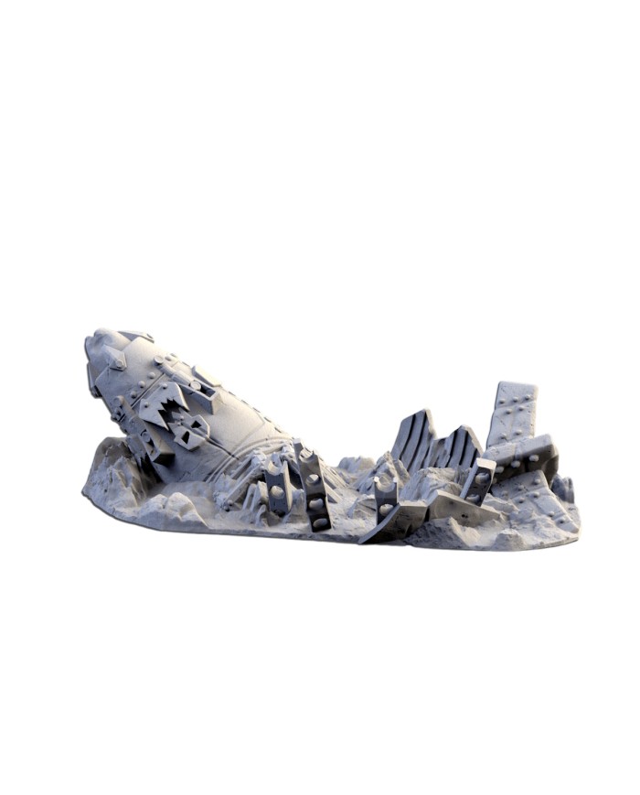 Crashed Orc Spaceship - D|Txarli Factory