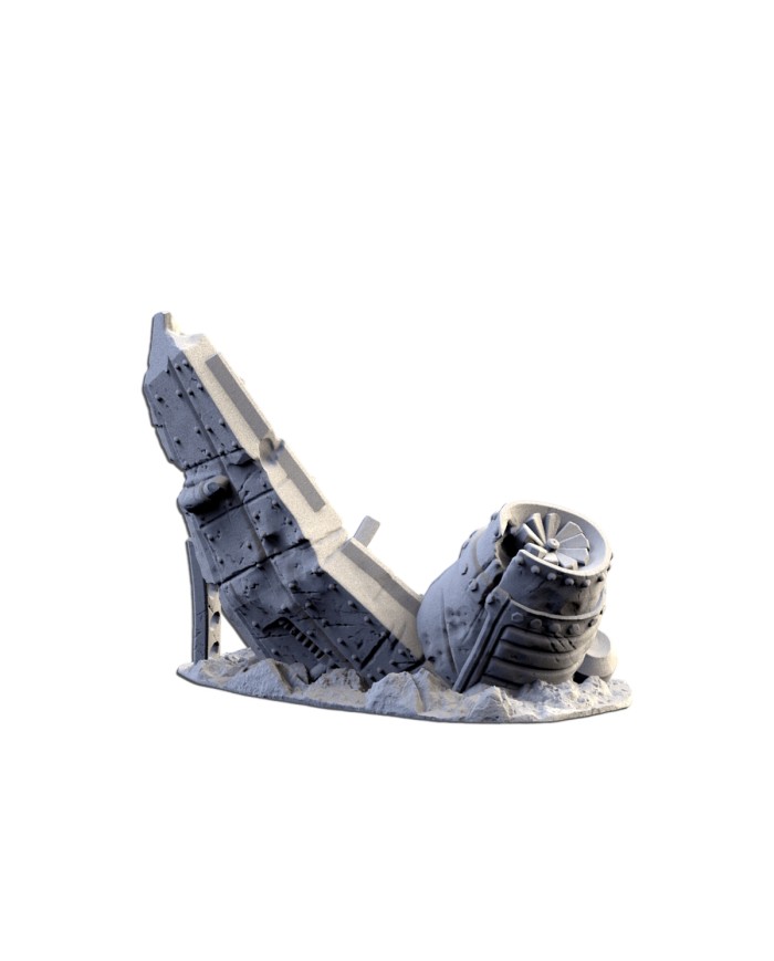 Crashed Orc Spaceship - E|Txarli Factory
