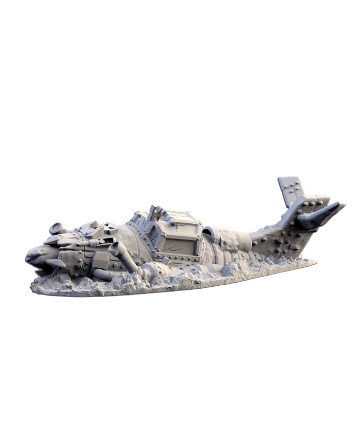 Crashed Orc Spaceship - F|Txarli Factory