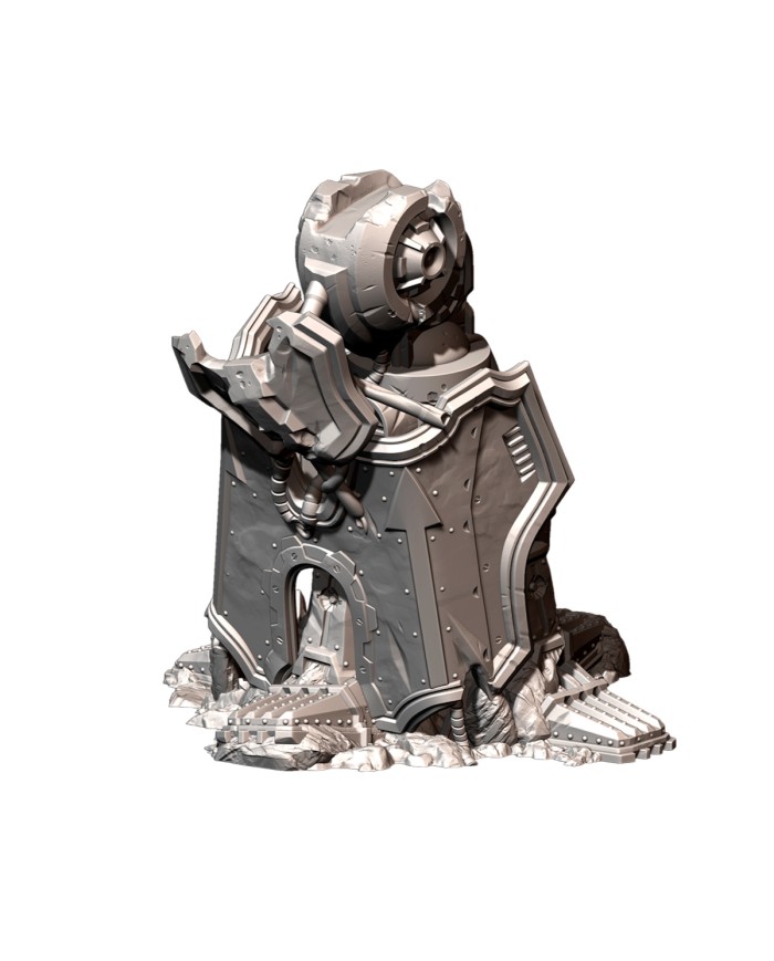 Destroyed Titan Foot Terrain|Txarli Factory