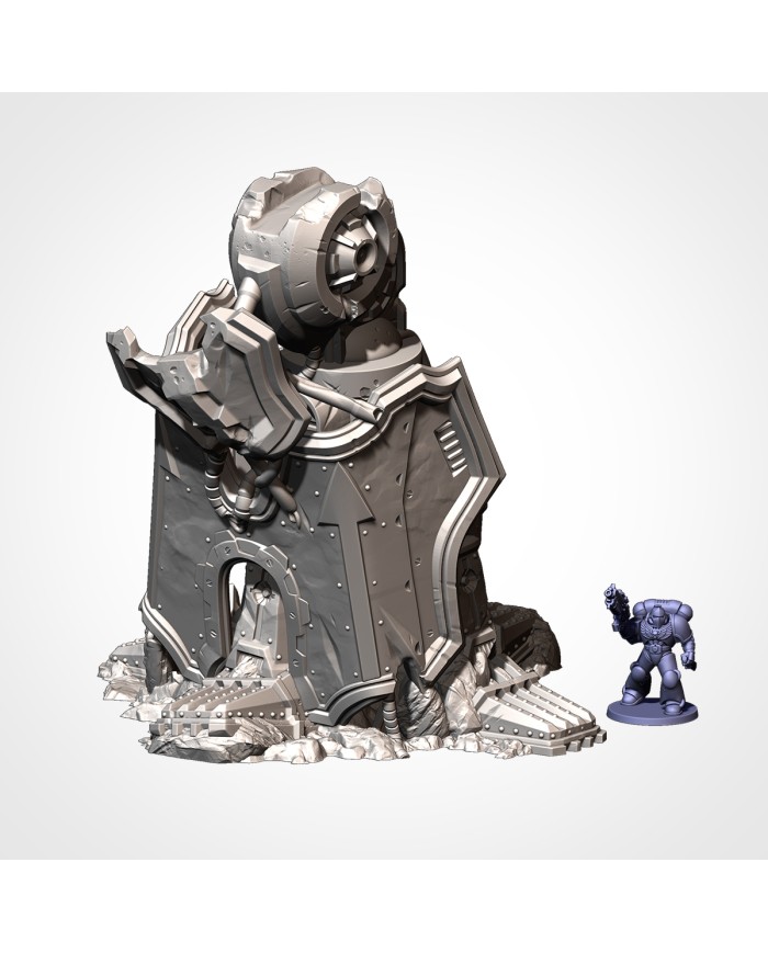 Destroyed Titan Foot Terrain|Txarli Factory