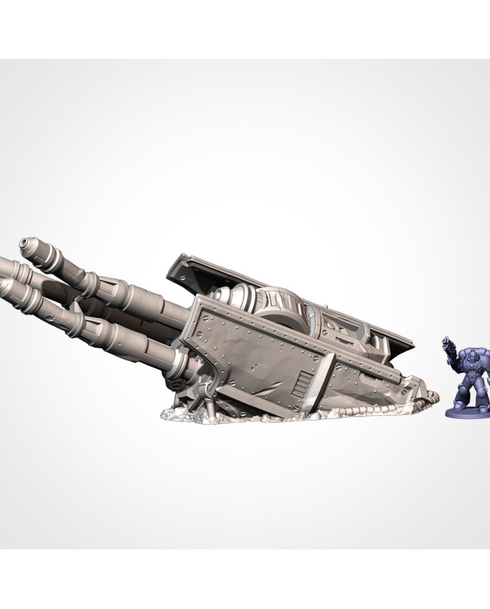 Destroyed Titan Weapon Terrain|Txarli Factory