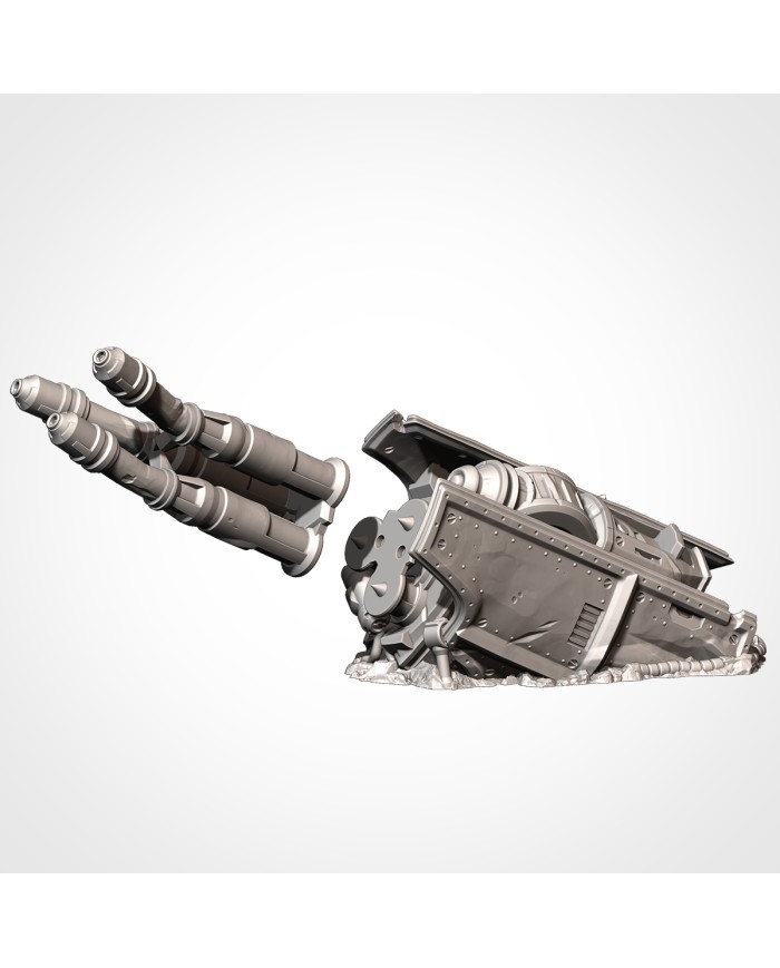 Destroyed Titan Weapon Terrain|Txarli Factory