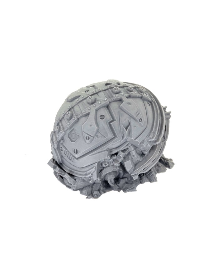 Destroyed Titan Head Terrain|Txarli Factory|Terrainandminis
