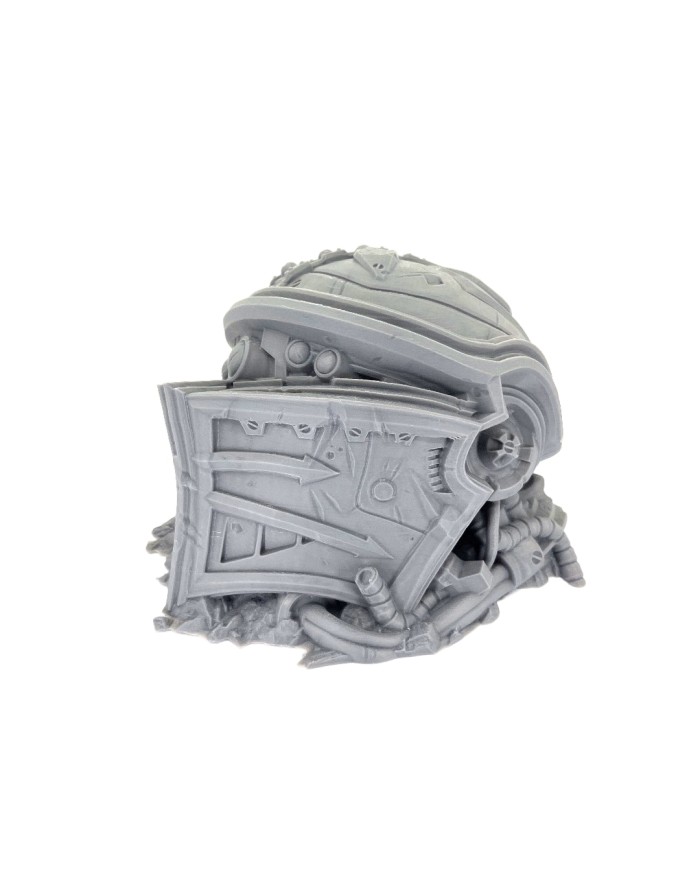 Destroyed Titan Head Terrain|Txarli Factory|Terrainandminis