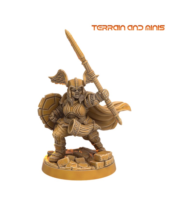 Dwarven Valkyraks - Spear Maidens - 6 minis