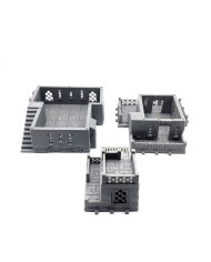 Three-story Desert House - B|Three-story Desert House is a 28mm scale wargame terrain piece.
Three-story Desert House can be used as wargame terrain , role-playing games, or desert dioramas.
The Three-story Desert House comes unpainted and requires assembly.
Made with bioplastic in 3D printers.
We inspect all of our products before shipping, but due to the nature of 3D printing, some objects may require cleaning before use.
Terrain And Minis is an authorized printer of Arenpi Dungeon Party™. 
More wargame terrain or other type of house to use as terrain in RPGs designed by Arenpi Dungeon Party can be found here.