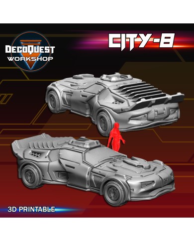 Coche Nómada Ciberpunk