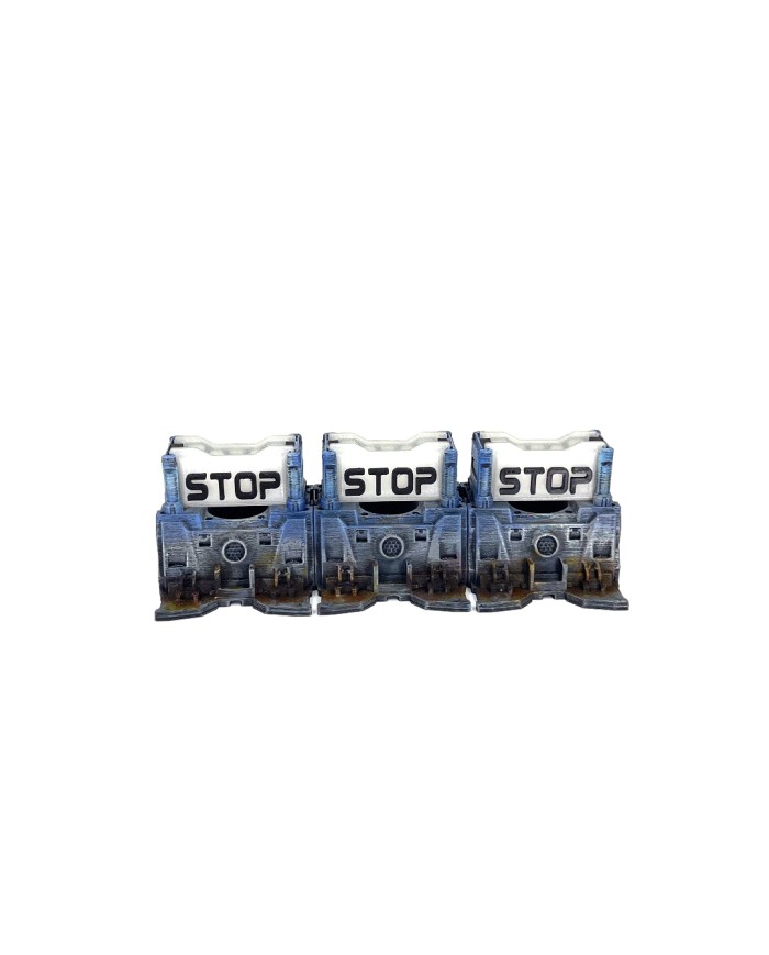 Barrera Ciberpunk LED