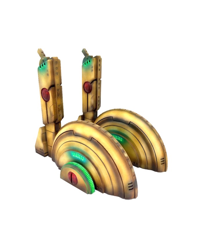 Stratum Commonwealth Double Shield Generator|Corvus Game Terrain