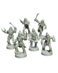 Furry Warriors (x6)|Anvilrage StudiosSix Furry Warriors miniatures created by Anvilrage Studios compatible with a Star Wars Legion Wookiee warriors
These compatible Wookiee warriors figures is available in 28mm, 32mm, and 35mm scales.
All elements of this Anvilrage Studios Furry Warriors miniatures come unpainted and may require assembly.
These Furry Warriors are not a Star Wars Legion Wookiee product, nor is it endorsed or supported in any way by Atomic Mass Games / Asmodee / Disney / Lucasfilm. It is compatible with science fiction games in 28mm, 32mm, and 35mm scales.
Wookiee Warriors and Star Wars Legion miniatures can be purchased at store.asmodee.com
We inspect all of our products before shipping, but due to the nature of 3D printing, some items may require cleaning before use.
Other scales (sizes) are available upon request.
Terrain And Minis is an authorized commercial printer of Anvilrage Studios 
You can check out more official Anvilrage products Furry / Warriors here.